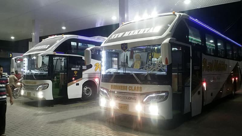 New Mekthtar Bus Service Yutong Buses